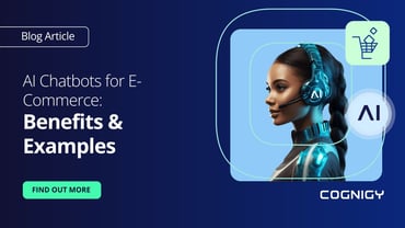 AI Chatbots for E-Commerce: Benefits & Examples