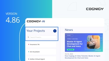 UX Enhancements and More with Cognigy.AI v4.86