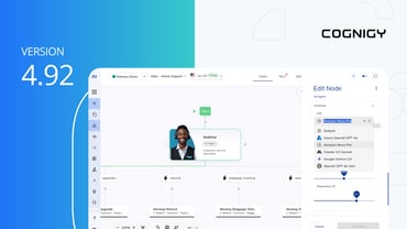 Native Google Gemini & Amazon Nova Support for Agentic AI and More with Cognigy.AI v4.92