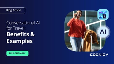 Conversational AI for Travel: Benefits & Examples