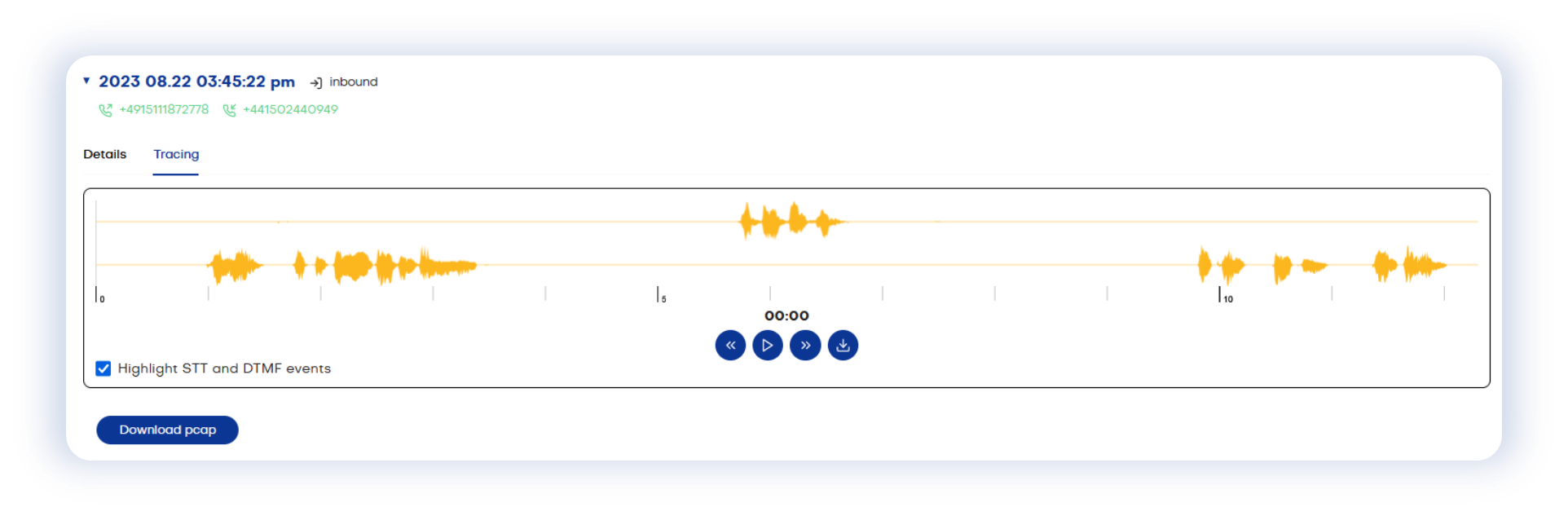 Call Recording_Cognigy.AI v4.58