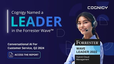 Cognigy Named a Leader in 2024 “Conversational AI For Customer Service” Report