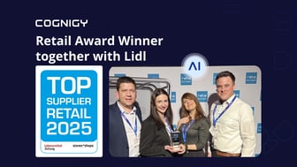 Cognigy and Schwarz IT Win Retail Award - with Lidl Instore Voice Assistant