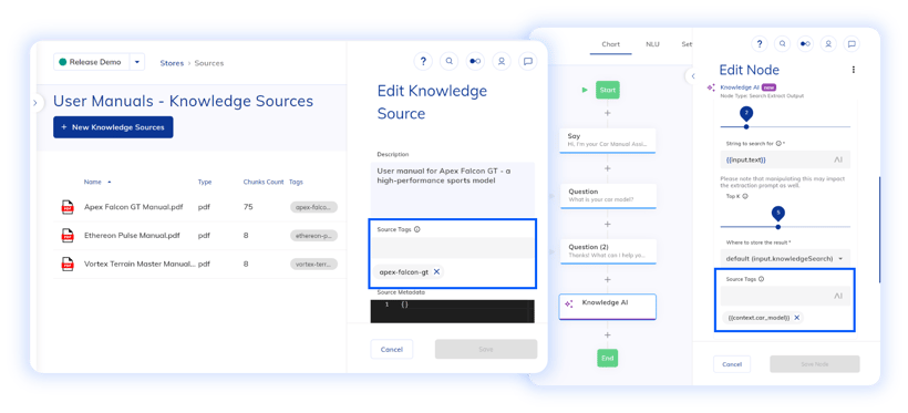 Knowledge AI Source Tag