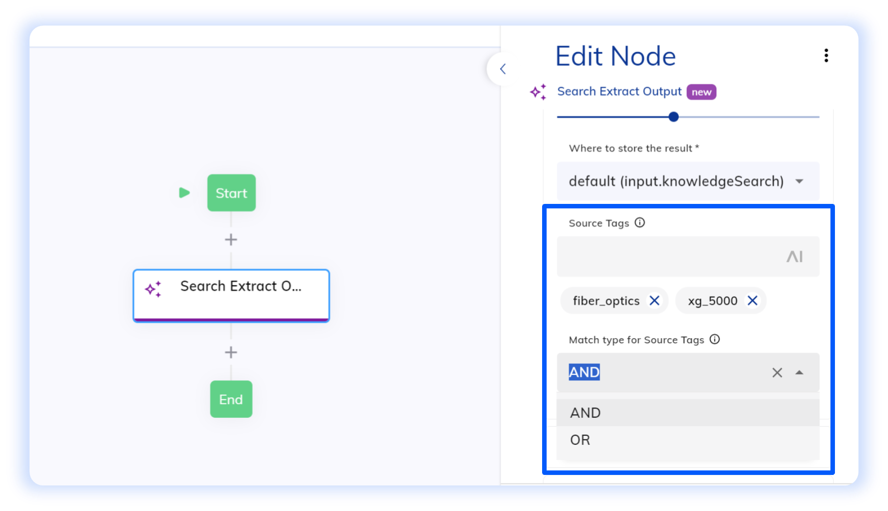 Knowledge AI_Search Filtering